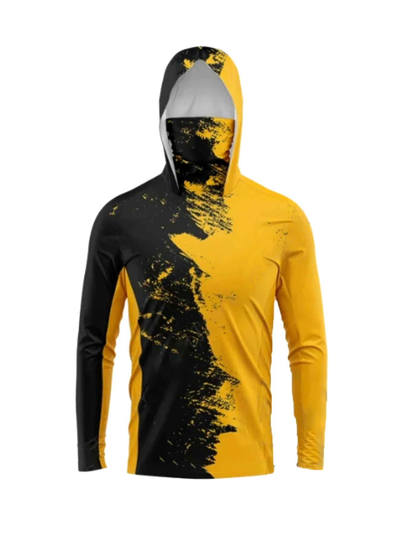 Fishing Hoodie - UPF50+ Sonnenschutz-Hoodie für Männer zum Angeln,