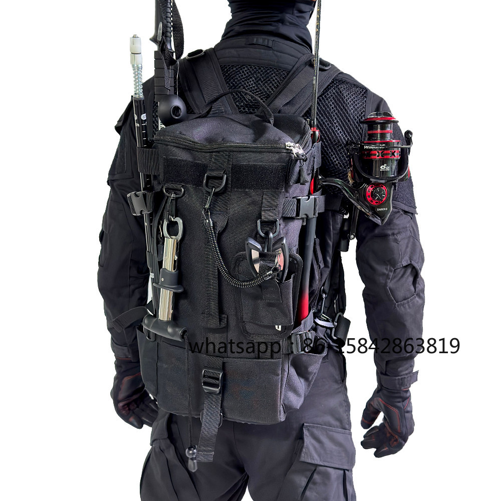 Fishing Bag Waterproof - Angeltasche, Neues Modell, Wasserdicht, Outdoor-Sportrucksack, Multifunktional,