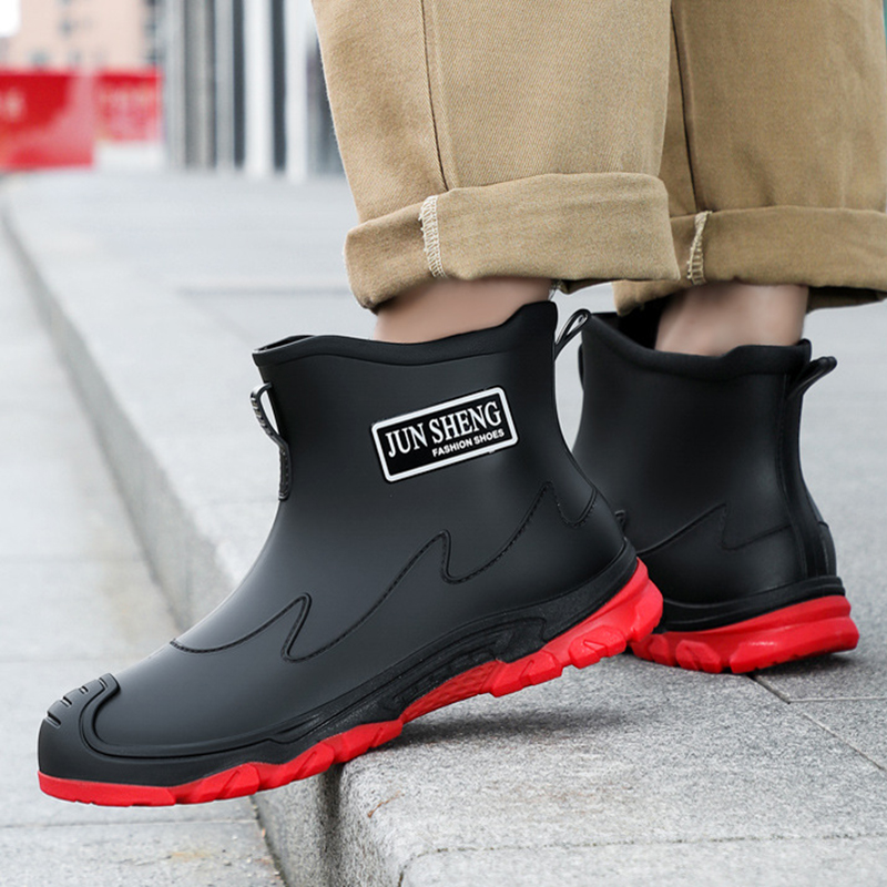 Fishing Socks - Wasserdichte grenzüberschreitende Herren-Regenschuhe, modische kurze Socken,