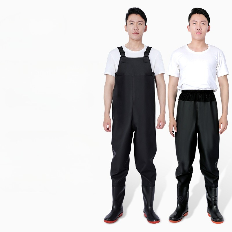 PVC-Brustwathose mit Stiefeln, – Fishing Waders Bewertung und Preis