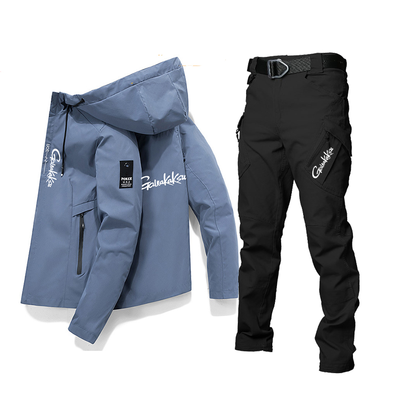 Frühling Sommer Outdoor-Sport  – Fishing Rain Suit Bewertung und Preis