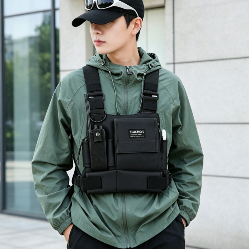 2026 Neue Unisex-Brusttaschen, – Fishing Vest Bewertung und Preis