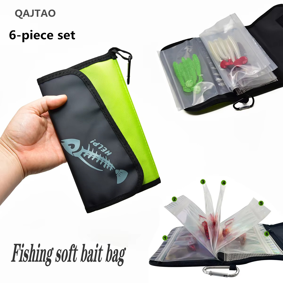 QAJTAO Luya Kunstköder-Tasche  – Fishing Bag Waterproof Bewertung und Preis