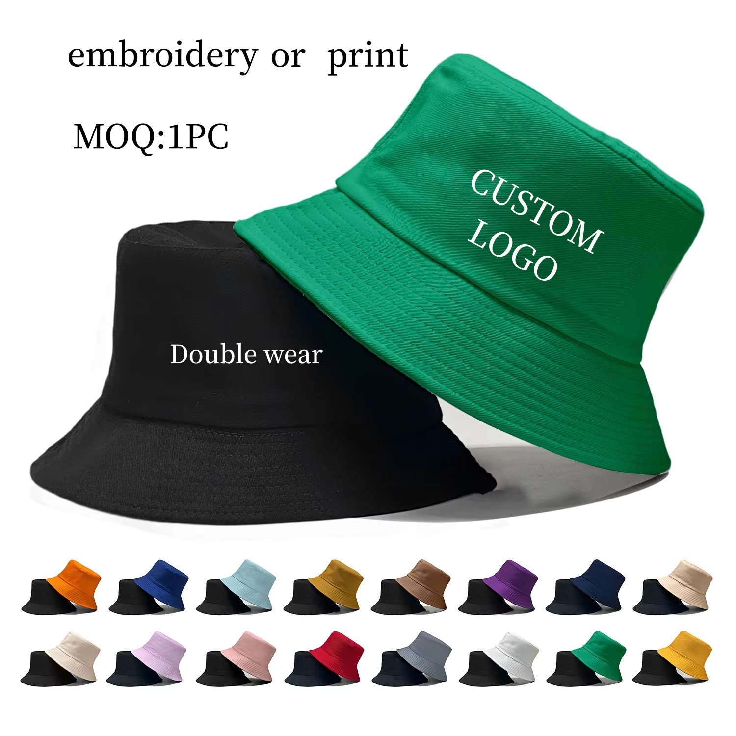 Individuelles Logo Doppel Seit – Fishing Hat Bewertung und Preis