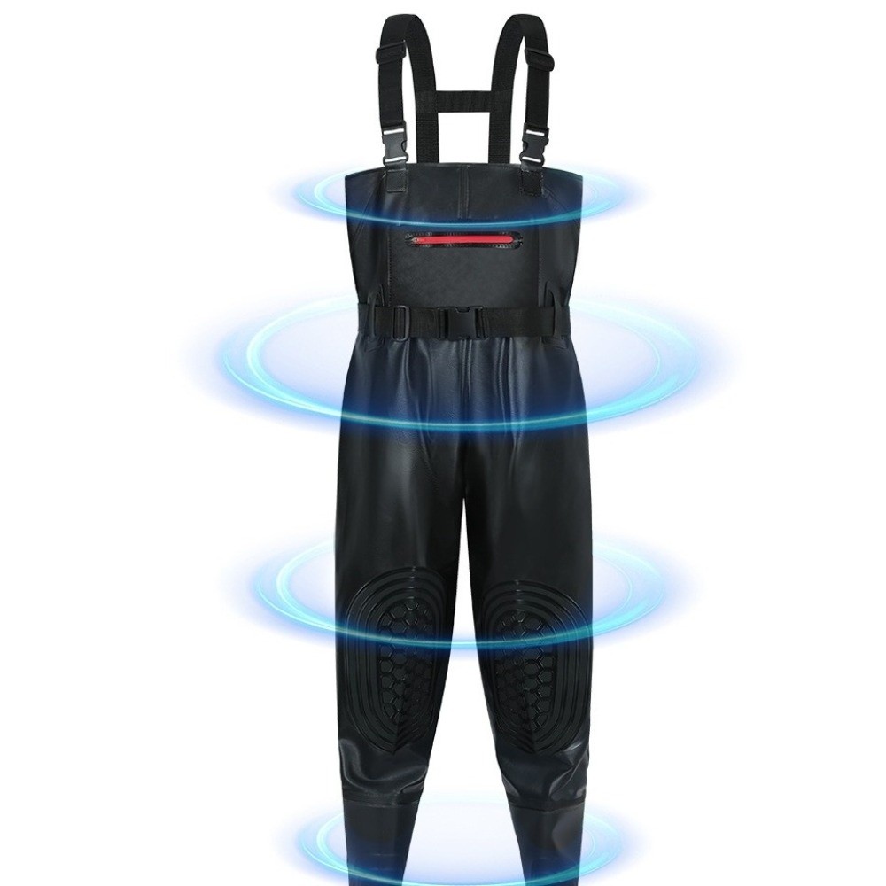 Nützlicher PVC-Angelanzug mit  – Fishing Waders Bewertung und Preis
